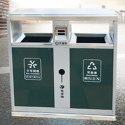 不鏽鋼垃圾桶BX-1008