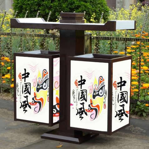 仿古中國（guó）風垃圾桶FG-1021