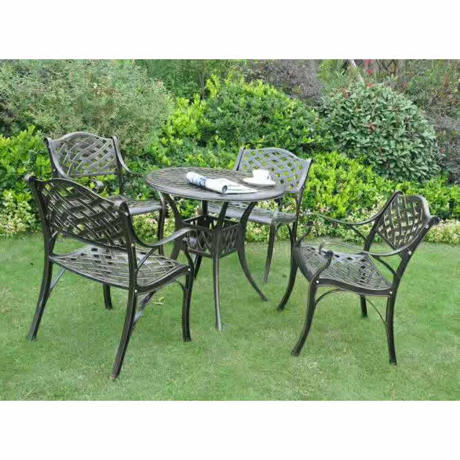 戶外休閑桌椅(鑄鋁)ZL-1003